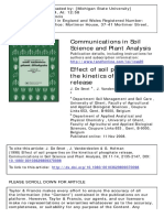 De Smet, J., Vanderdeelen J. & Hofman, G. (1998) - Effect of Soil Properties On The Kinetics of Phosphate Release