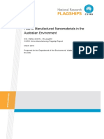 Manufactured Nanomaterials