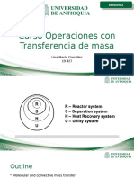Curso Operaciones Con Transferencia de Masa: Session 2