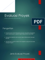 Evaluasi Proyek