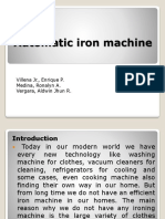 Automatic Iron Machine: Villena JR., Enrique P. Medina, Ronalyn A. Vergara, Aldwin Jhun R
