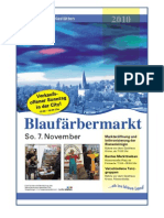 Blaufärbermarkt / KW 44 / 05.11.2010 / Die Zeitung Als E-Paper