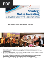 Value Investing Ala LKH