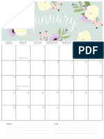 Calendar Blog 2018