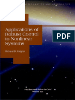 Applications of Robust Control to Nonlinear Systems