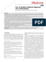 2016 - Clinical Outcomes of Medial Collateral Ligament Injury in TKA