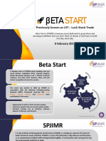 Beta Start 2019