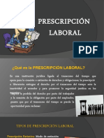 Prescripción Laboral