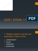 social studies quiz 1