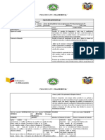 PLANIFICACIÓN MICROCURRICULAR FISICA Tercer Año de Bachillerato Técnico en Agropecuaria, FIP. Producción Agropecuaria "B"