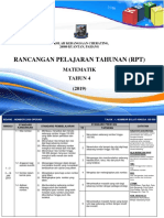 RPT Matematik THN 4 2019