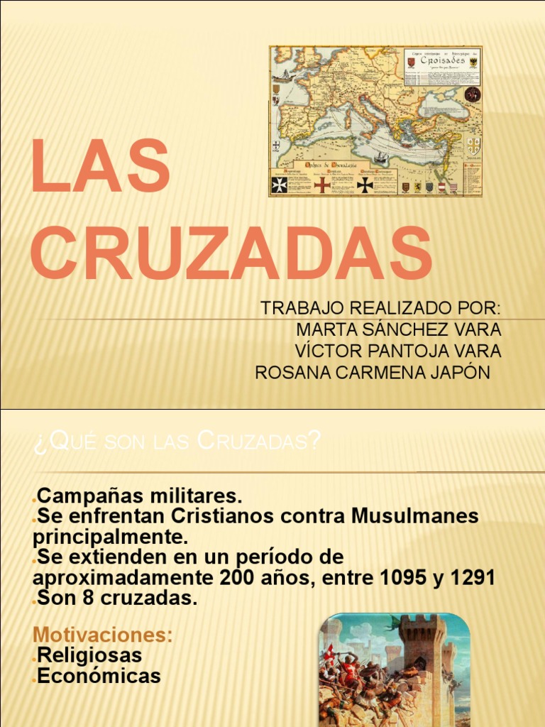 Las Cruzadas | PDF | Cruzadas | imperio Bizantino