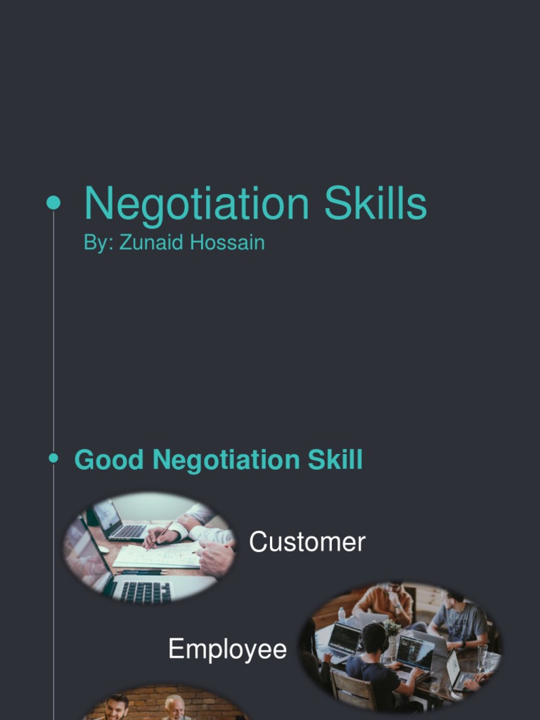Essential Negotiation Skills Guide | PDF | Self-Improvement