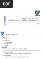 Compsci 280 S2 2107 Introduction To Software Development