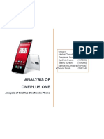 Analysis of OnePlus One