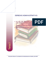 Tema 2, Ley Del Regimen Juridico de Las Administraciones