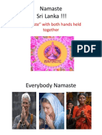 Namaste For Cultural Harmony