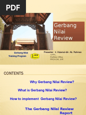 Gerbang Nilai Presentation Ir Hizamuldin Project Management Business