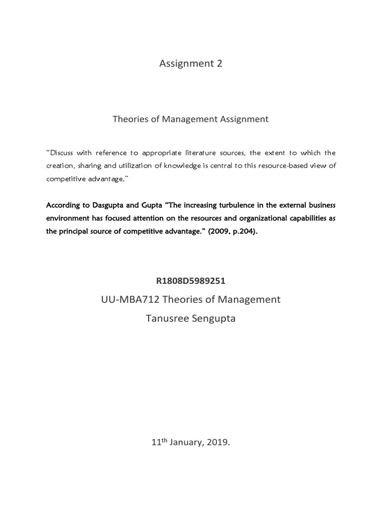 Knowledge Management for Competitive Advantage | PDF | Swot Analysis ...