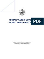 Urban Reforms - Urban Water Quality Monitoring Protocol PDF