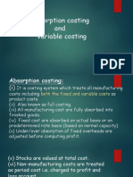 Absorption Costing