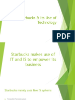 Starbucks and Information Technology