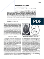 Cerebral Ventricular Size in Children