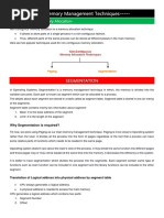 Segmentation and Paging & Page Replacement