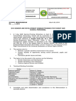 School Memorandum: Procedure Manual For QMS AND ISO 9001:2005