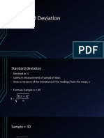 Standard Deviation