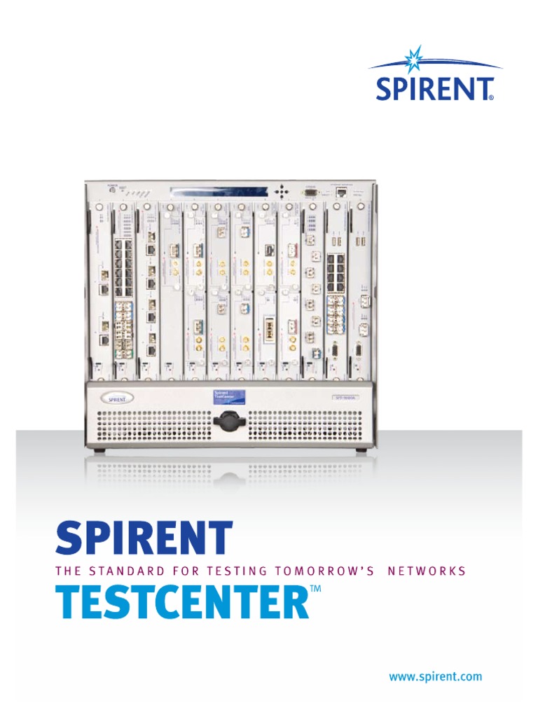 Spirent TestCenter Product Brochure 03220908 PDF Multiprotocol