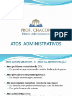 Atos administrativos: competência, finalidade, forma, motivo e objeto