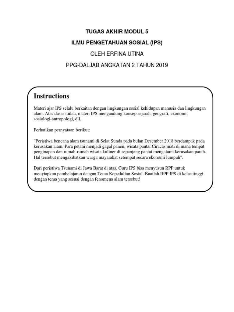Soal Ppg Ips Pdf Masnurul