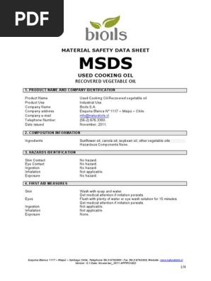 MSDS