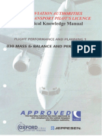  Oxford Aviation Jeppesen - Mass & Balance and Perfomance
