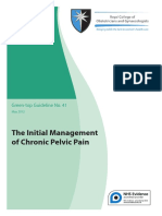 2012 Rcog Chronic Pelvic Pain MGT PDF