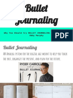 Bullet Journaling