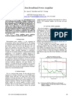 10W Ultra-Broadband Power Amplifier - A K Ezzeddine - H C Huang - 2008 PDF