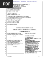 Nike V Fujian Jialaime Complaint Trademark Lanham Act