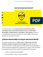 Qué Son Las Buyer Personas