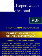 Praktek Keperawatan Profesional