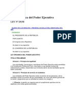 Ley N° 29158 Ley Orgánica del Poder Ejecutivo.pdf