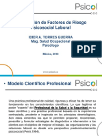 Mexico Intervención de Los Factores Psicosociales Laborales y Efectos 2018