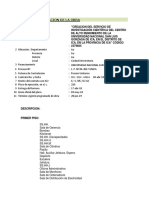 Ficha de Identificacion de La Supra