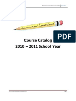 Homeschool Connections Course Catalog 2010/2011