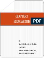 Endocarditis: BY Mrs. K.Shailaja., M. Pharm., Lecturer