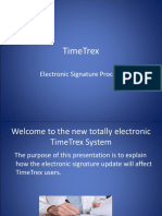 TimeTrex Electronic Signature Process