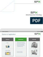 SPX Seital Separation Technology - Application