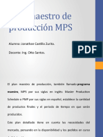 Plan Maestro de Producción MPS