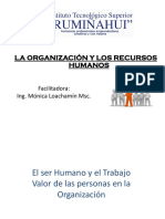 La Organización y Los RRHH